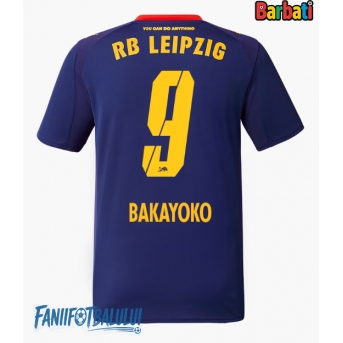 RB Leipzig Johan Bakayoko #9 Tricou Fotbal Replică 2025-26 Barbati Deplasare